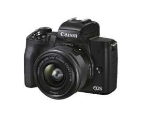 10 Merk Kamera Terbaik di Dunia: Canon EOS M50 Mark II